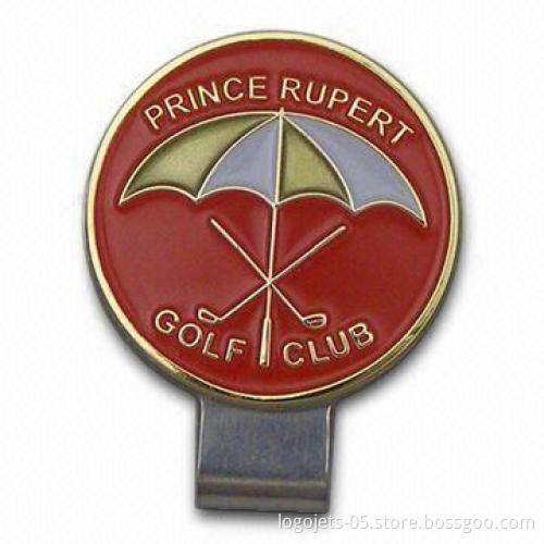 Golf Hat Clips, Customized Designs are Welcome